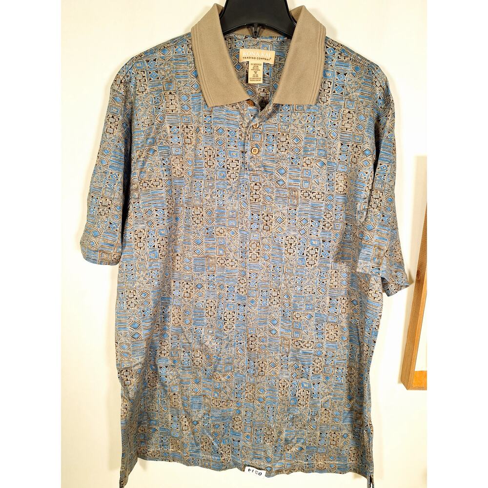 Kona Kai Trading Company Men's Golf Polo Shirt Size Medium - Picture 2 of 5
